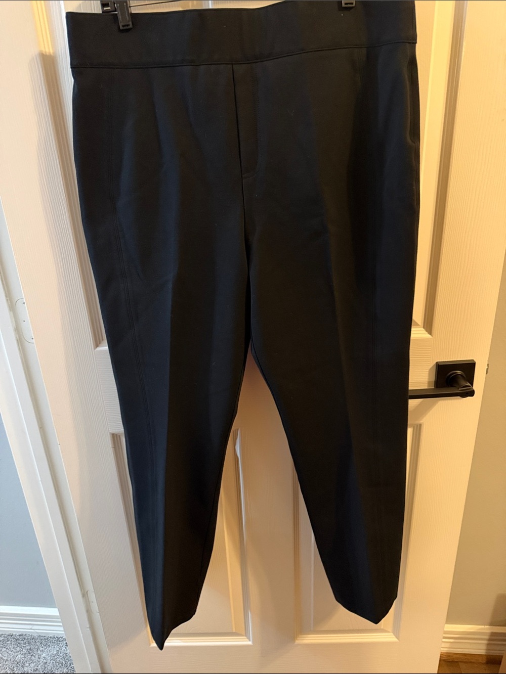 SPANX Black Tailored Ponte Trousers